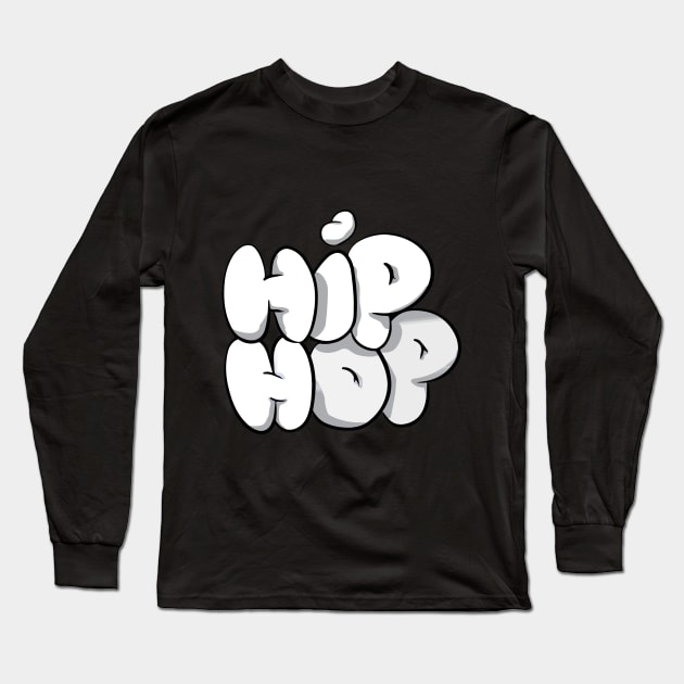 Hip Hop Musik Rap Geschenk Long Sleeve T-Shirt by Upswipe.de